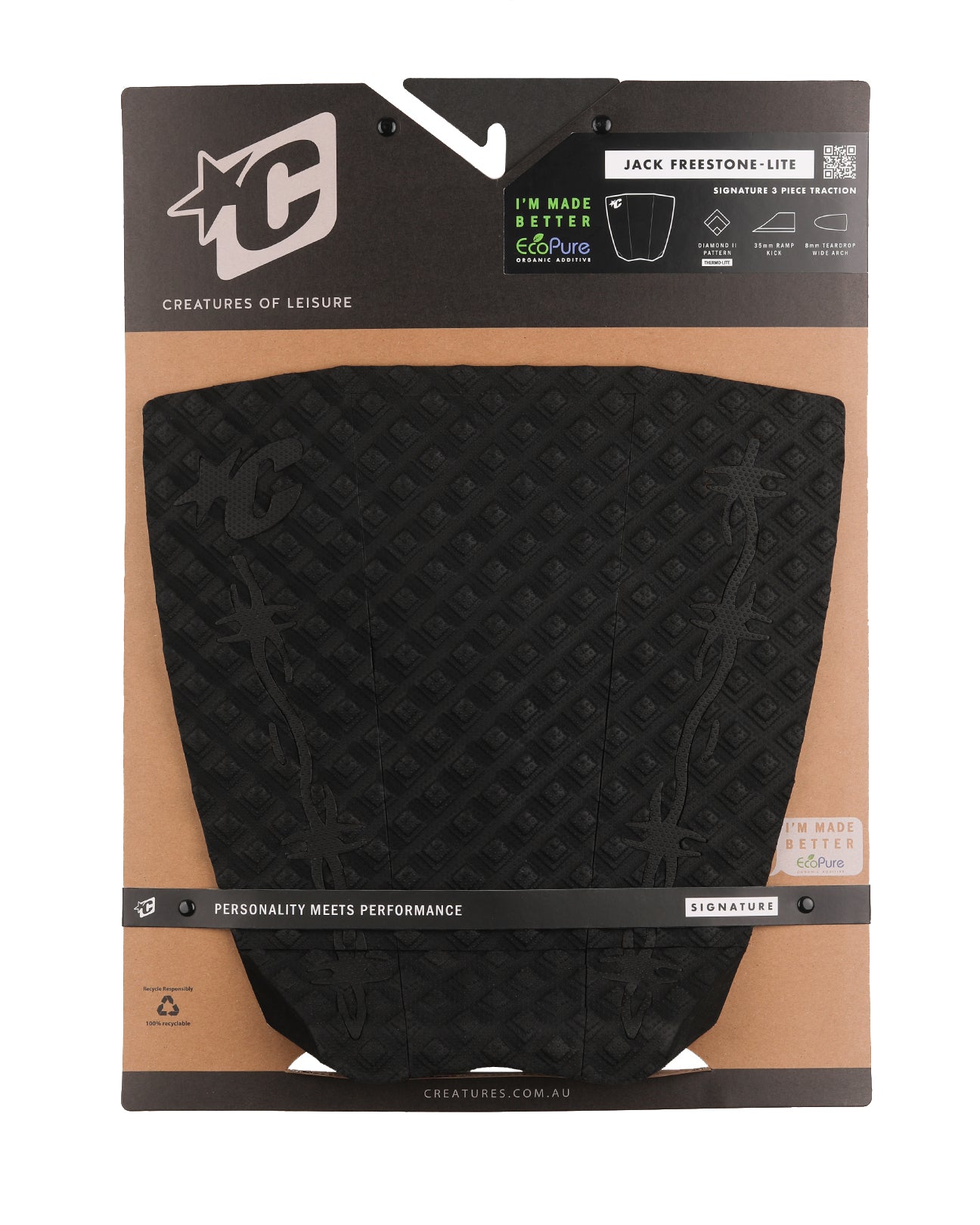 JACK FREESTONE LITE ECOPURE : BLACK OUT BARBED WIRE