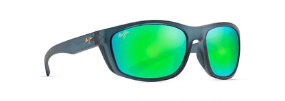 MAUI JIM -NUU LANDING - Polarised Wrap Sunglasses - Pollywog