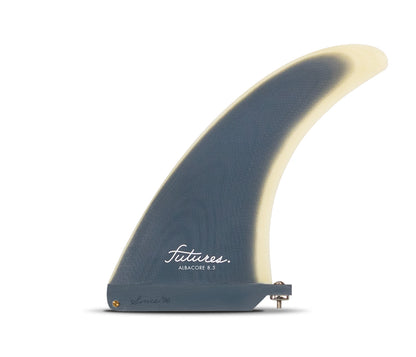 FUTURE FINS - ALBACORE FLEX 8.5" SMALL LONGBOARD FIN - INDIGO/SAND