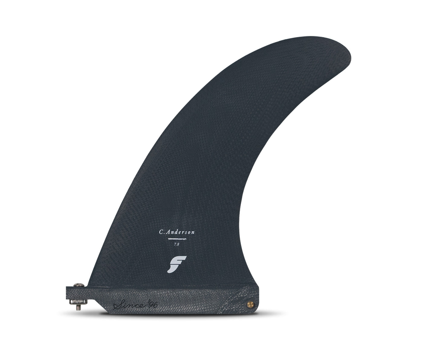 FUTURE FINS - ANDO 7.8" MEDIUM SINGLE LONGBOARD FIN - MIDNIGHT