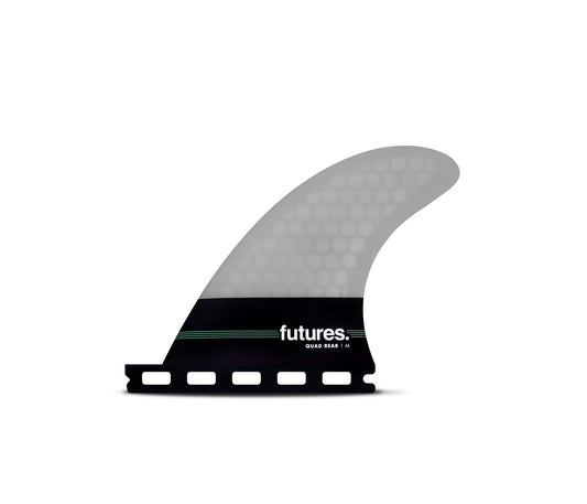 FUTURE FINS - QUAD TRAILER - NEUTRAL 80/20 FOIL - HC- MEDIUM - GREY