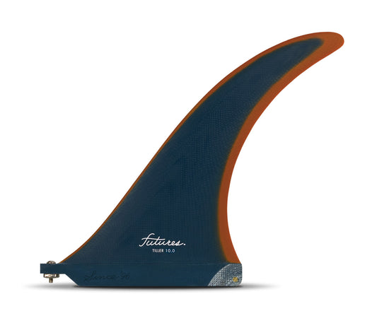 FUTURE FINS - TILLER 10" - FIBERGLASS - LARGE SINGLE LONGBOARD