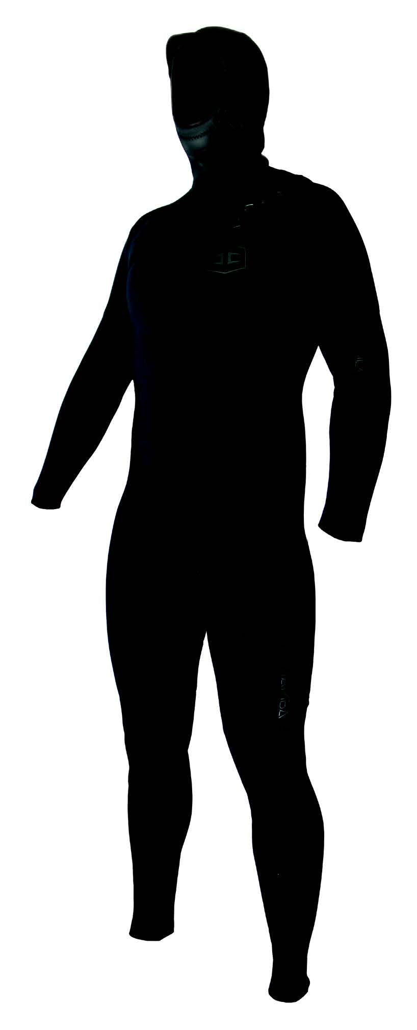 Hurricane surf - Mamba 5/4 steamer with hood