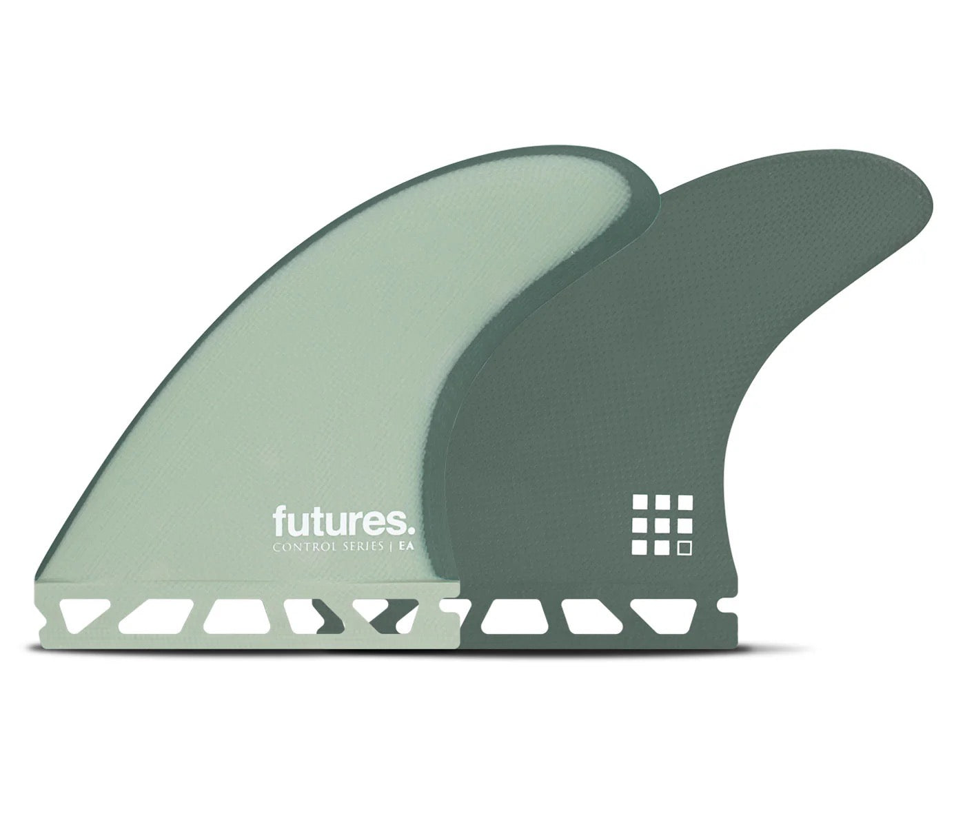 FUTURE FINS - ERIC ARAKAWA CONTROL SERIES - FIBREGLASS - THRUSTER - MEDIUM - AQUA