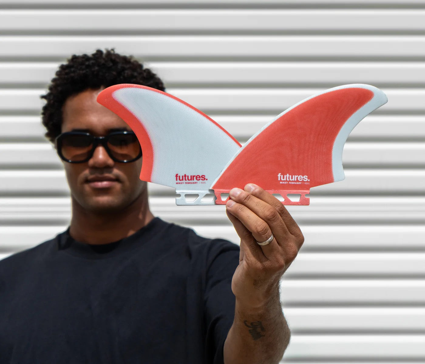FUTURE FINS - MIKEY FEBRUARY - FG -KEEL - RED