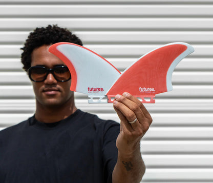 FUTURE FINS - MIKEY FEBRUARY - FG -KEEL - RED
