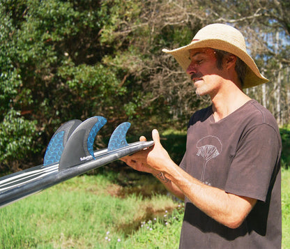 RASTA TWIN + 1 HONEYCOMB/ CARBON BLACK/BLUE