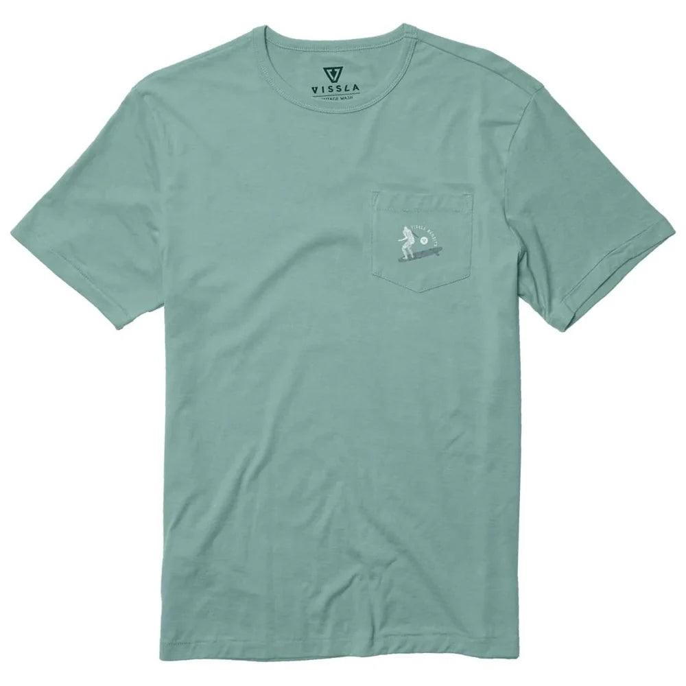 Vissla Shadow Bandit Ss Pocket Tee