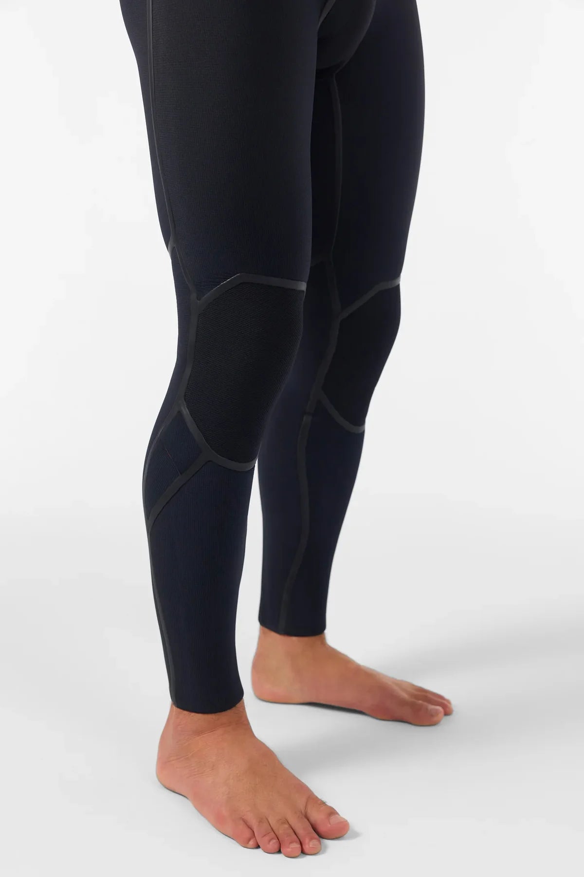 O'NEILL WETSUITS - HYPERFREAK FIRE CHEST ZIP 4/3 - BLACK/BLACK - Pollywog
