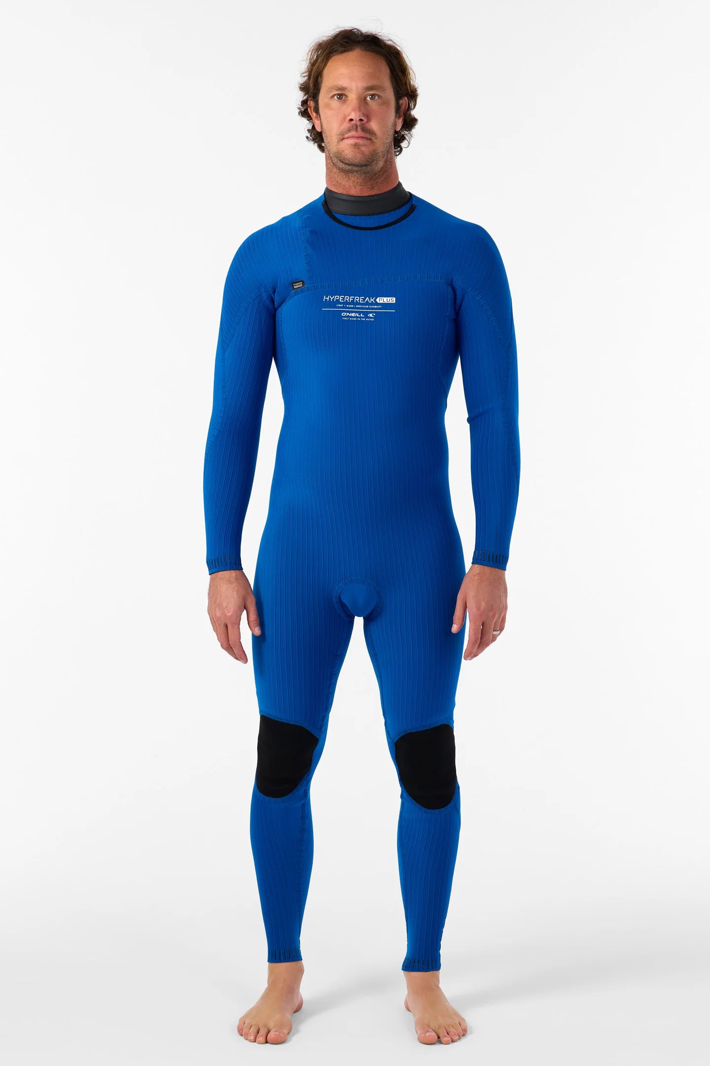 O'NEILL WETSUITS - HYPERFREAK F.U.S.E CHEST ZIP 3/2mm+ BLACK/BLACK - Pollywog