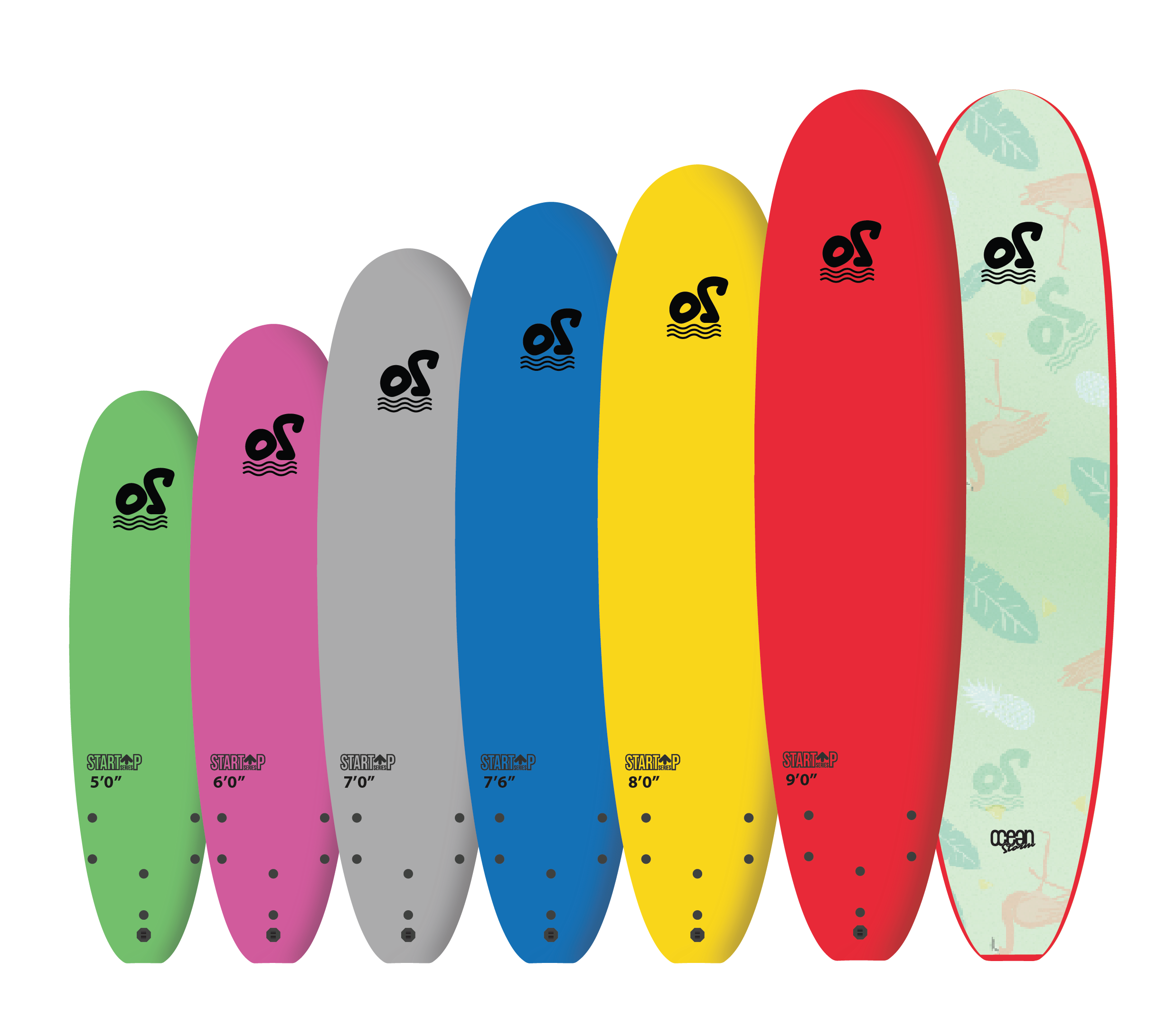 Ocean Storm - Start-Up Soft Top Surfboard – Pollywog
