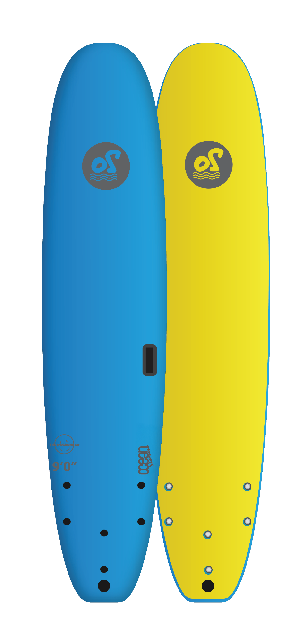 Ocean Storm - The Weekender Soft Top Surfboard - Pollywog