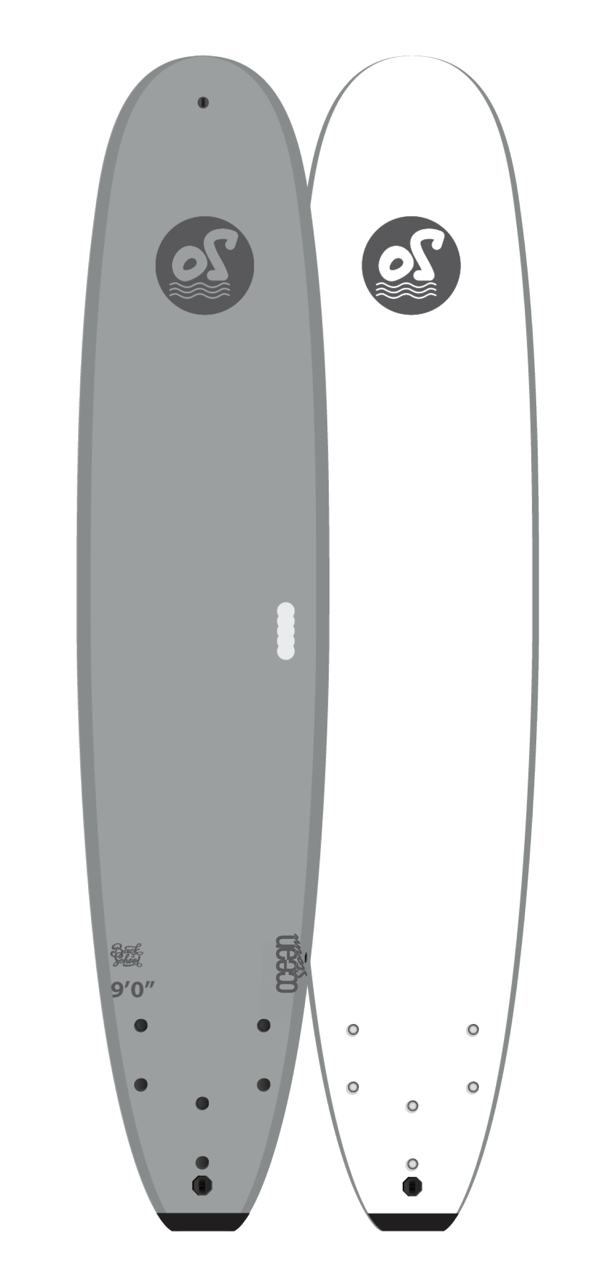 Ocean Storm - Back to School Soft Top Surfboard - Pollywog