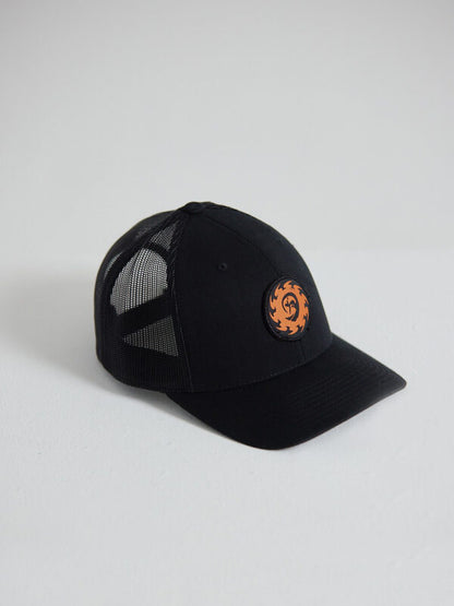 Instinct Surf - Flexfit® Retro Trucker Cap | Black