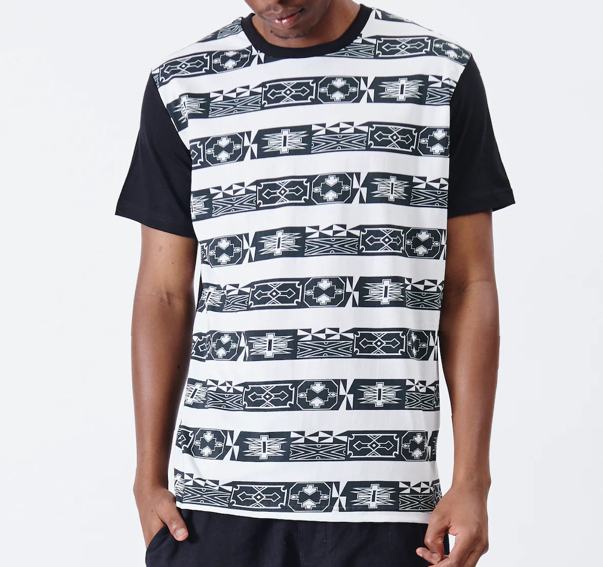 Afro Block T-Shirt - HOLMES