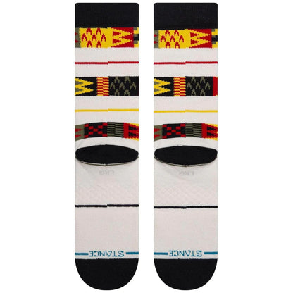 Stance Unisex Bob Stripe Socks Cream Navy