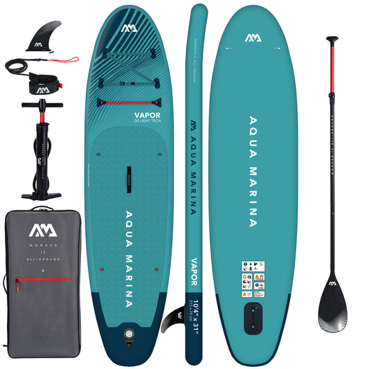 Aqua Marina - Vapor 10'4" SUP + Paddle - Pollywog