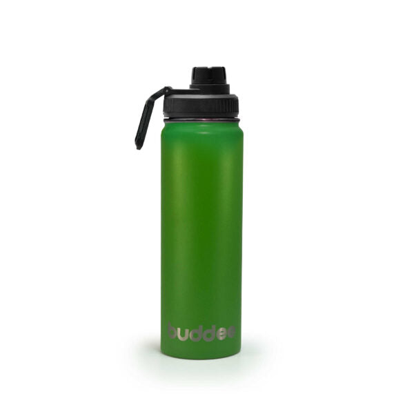 650ml Buddee Bottle WM w/ Spout Lid – Green