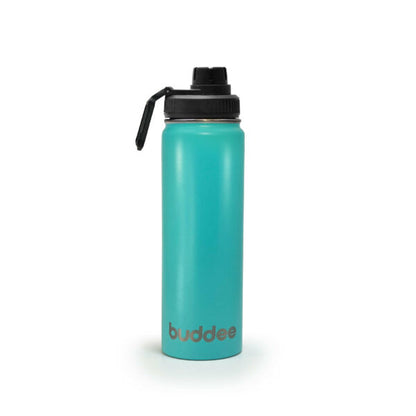 650ml Buddee Bottle WM w/ Spout Lid – Turquoise