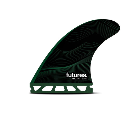 FUTURE FINS - F8 NEUTRAL - THRUSTER - HONEYCOMBE - LARGE - GREEN - Pollywog