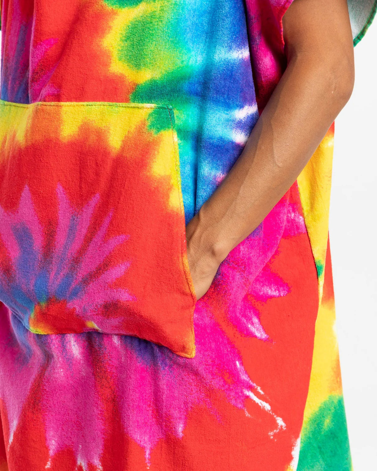 Leus Tie Dye Rainbow Original Eco Poncho