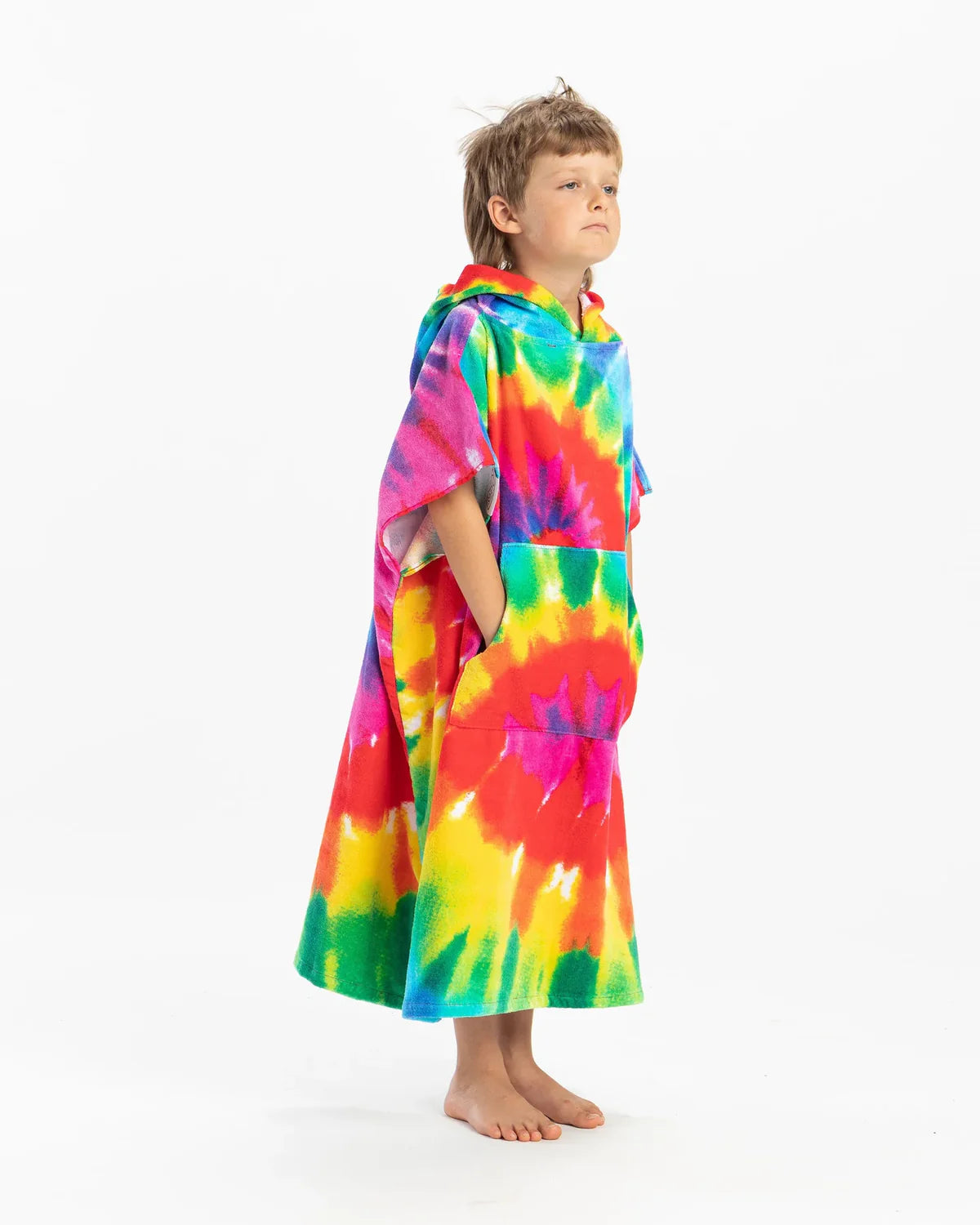 Leus Tie Dye Rainbow Original Eco Poncho