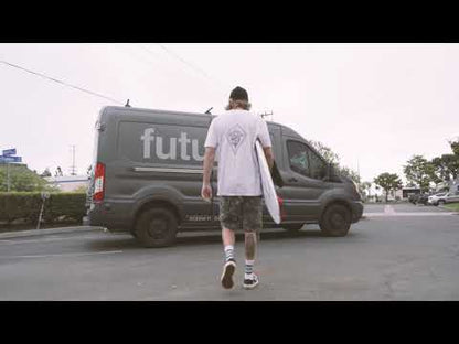 Futures Fins - TP1  Honeycomb - Large (Teal/Orange/Brown)