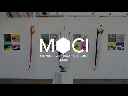 Futures Fins  - AM3 Honeycomb - Small (Pink/Yellow)