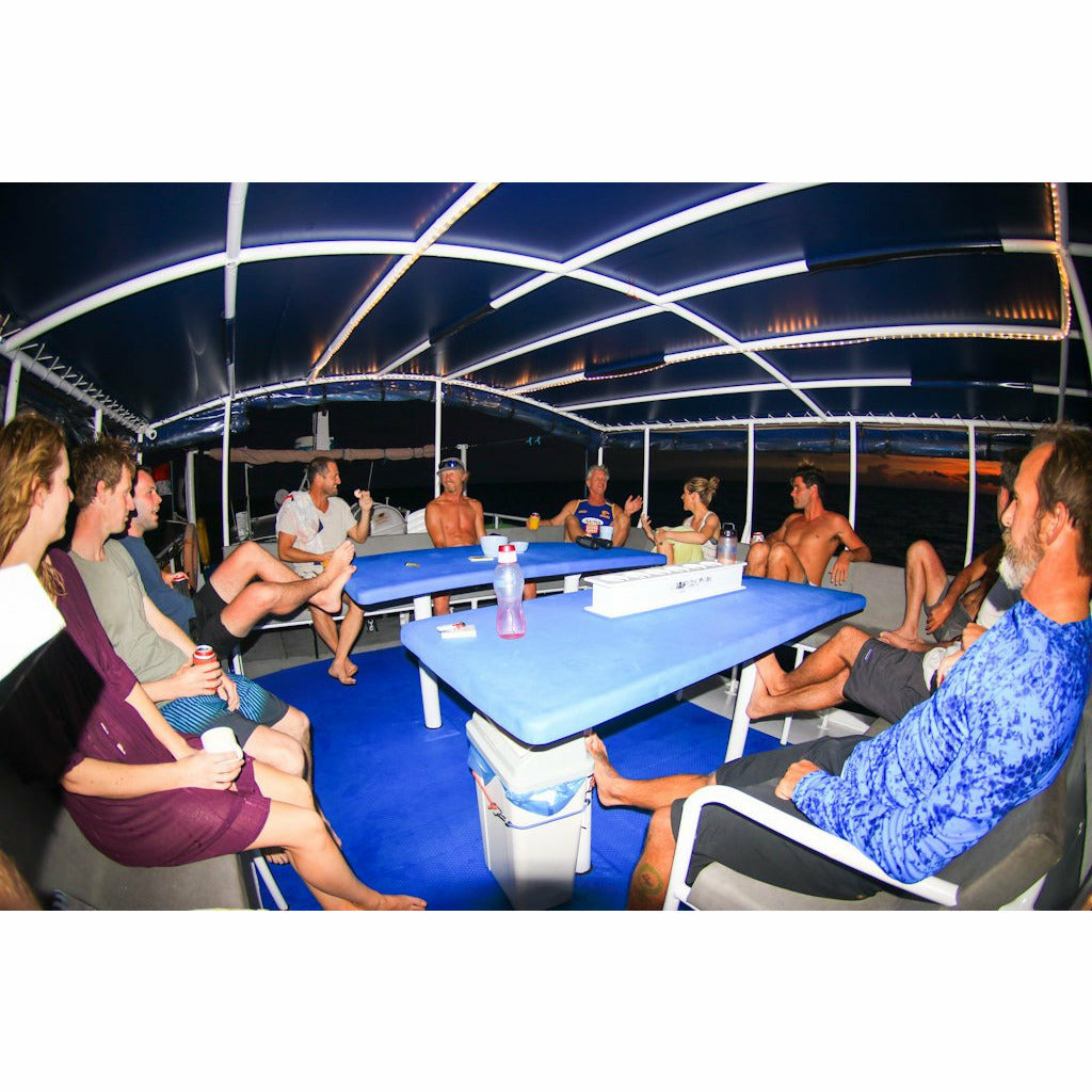 Surf Banyaks - The Seriti - Your uncrowded surf charter solution - Pollywog