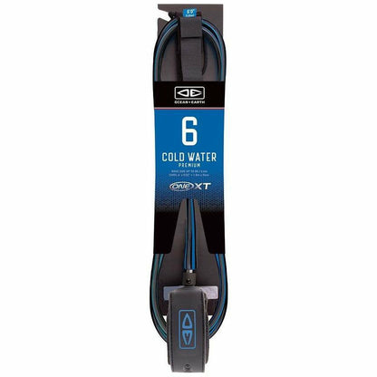 Ocean and Earth - Leash 6' Cold Water Premium ONE XT