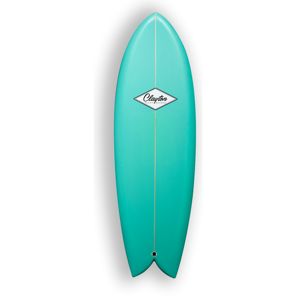 retro fish surfboard