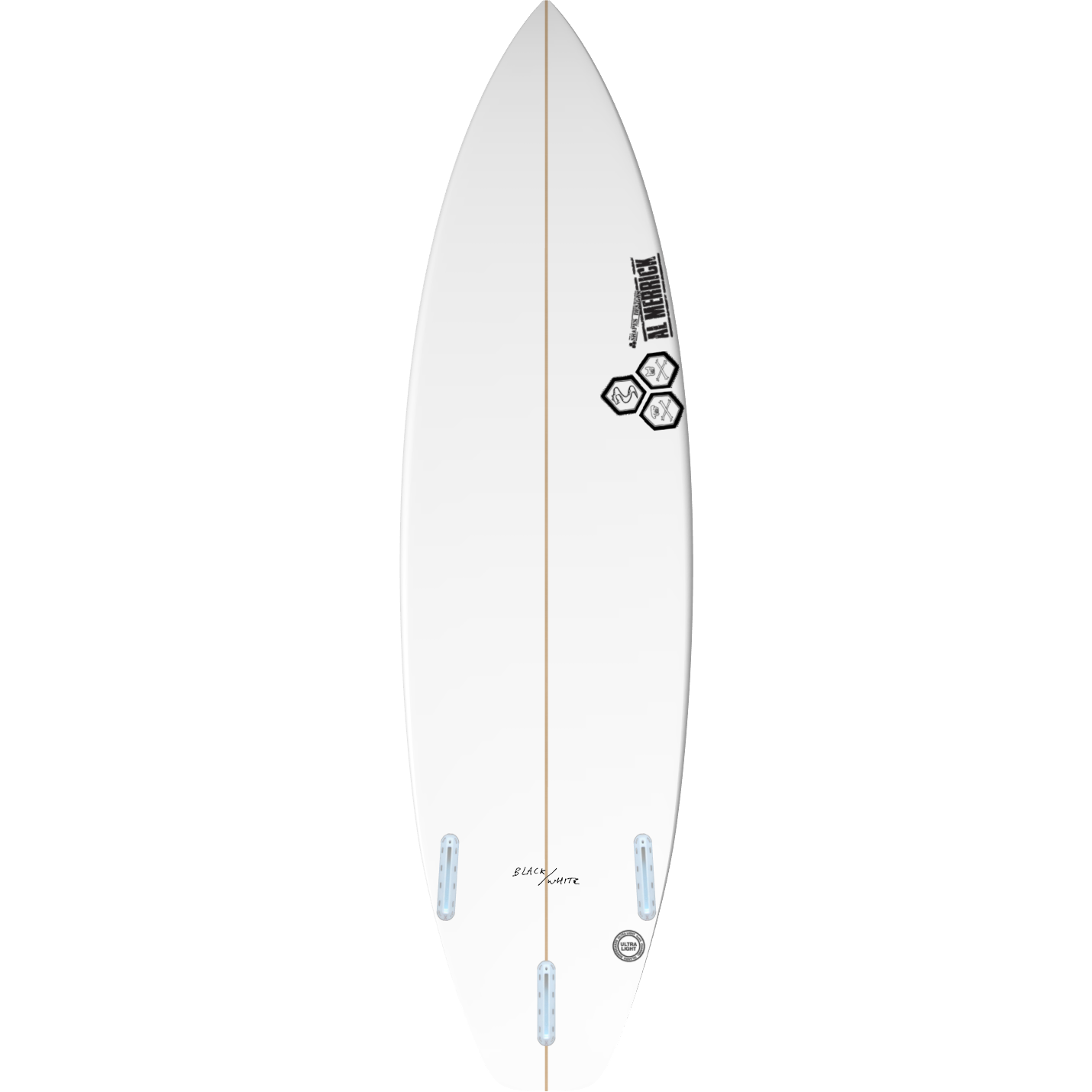 Channel Islands - Black and White Surfboard