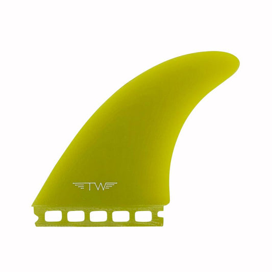 Captain Fin Tyler Warren 5 Fin Glass ST Yellow