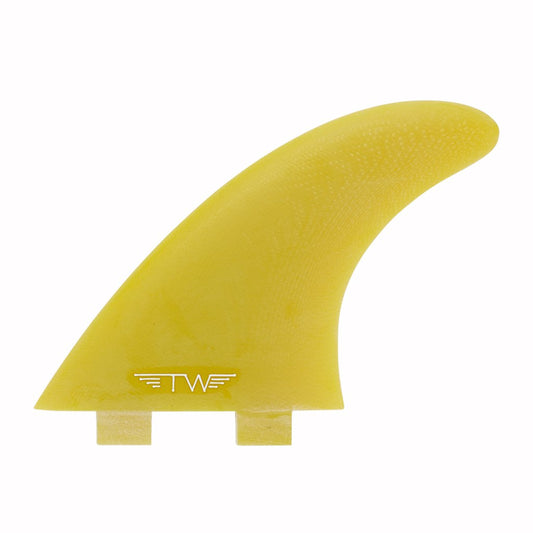 Captain Fin Tyler Warren 5 Fin Glass TT Yellow