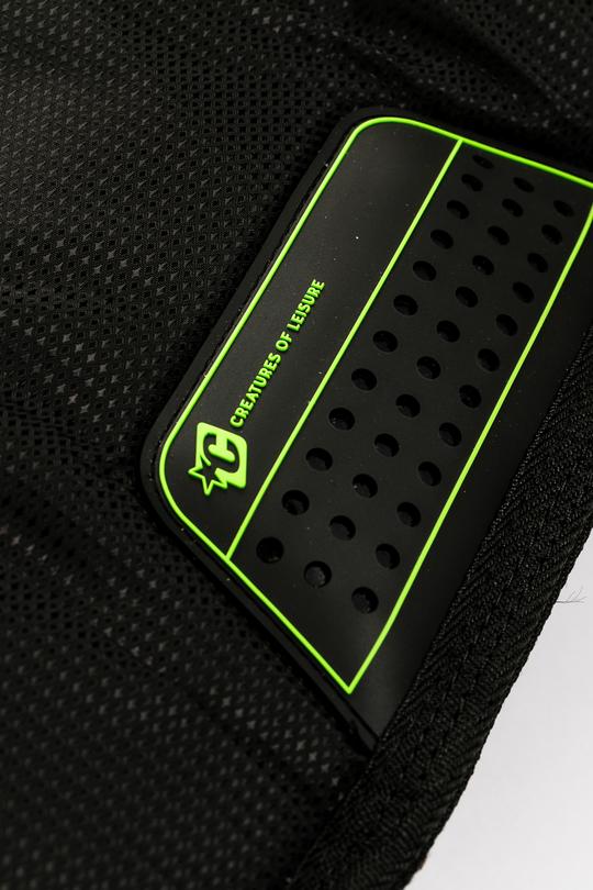 Creatures Shortboard Double : Black/Lime