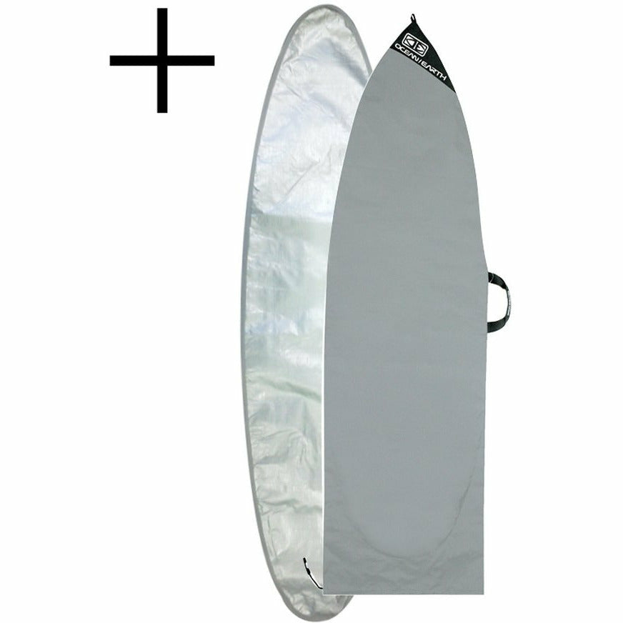 Ocean and Earth - Boardbag Quad Coffin