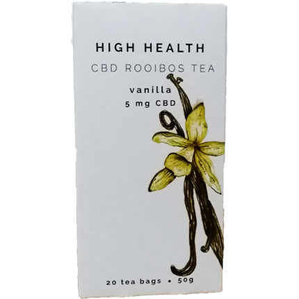 Natures Relief - High Health CBD Rooibos Tea - Vanilla