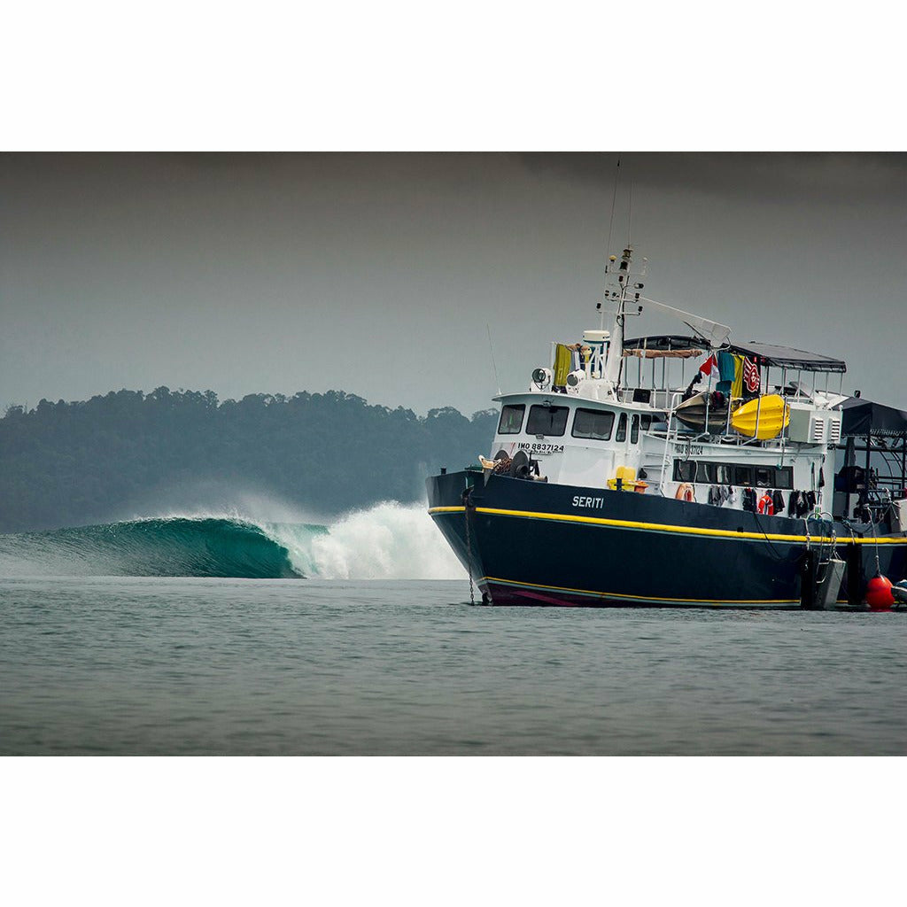 Surf Banyaks - The Seriti - Your uncrowded surf charter solution - Pollywog