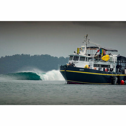 Surf Banyaks - The Seriti - Your uncrowded surf charter solution - Pollywog