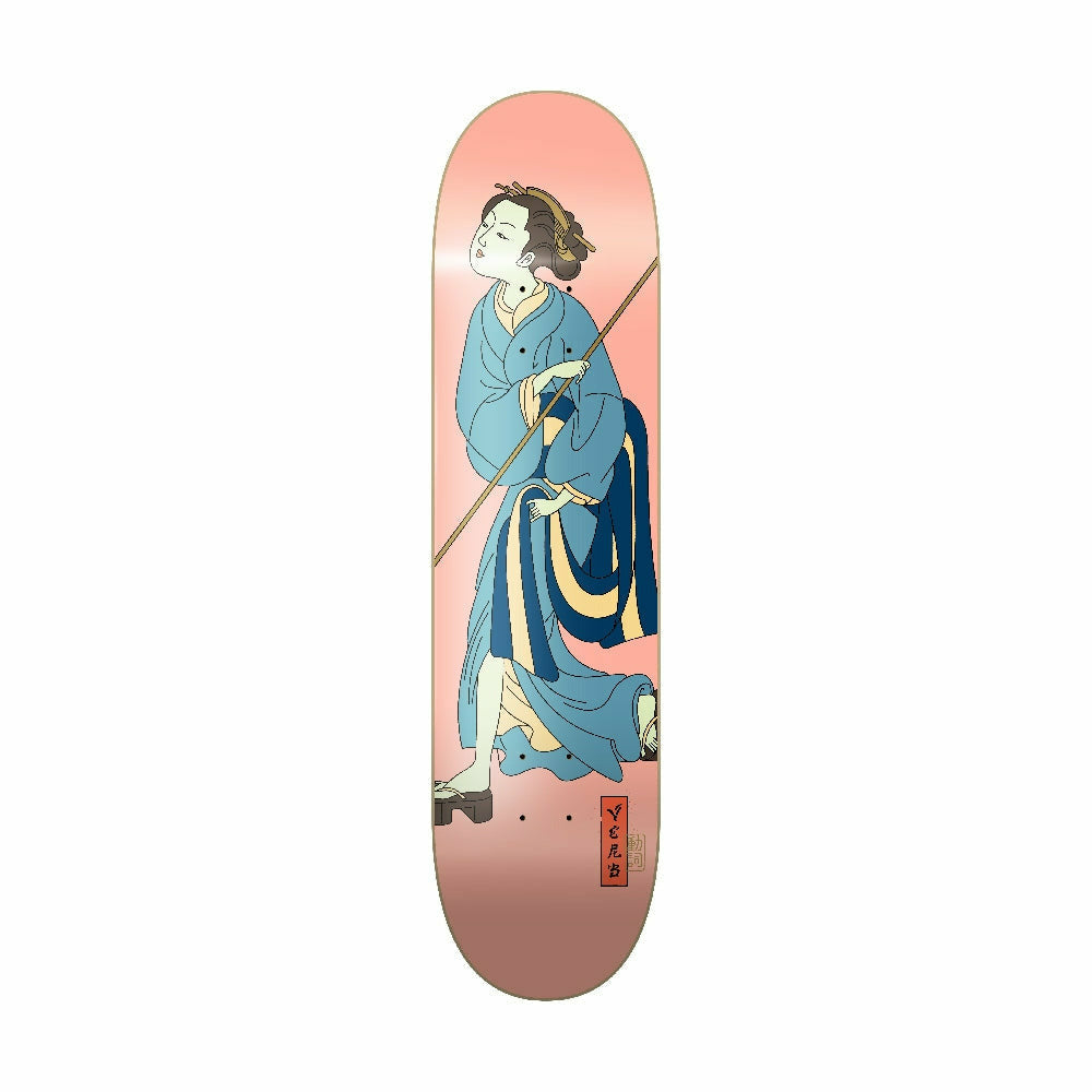 Verb- Skateboard - Deck Only - Adam Hill Onna Bugeisha (Size 8,125)