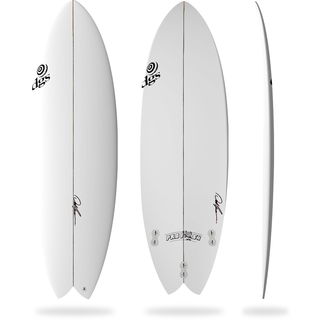 DGS - The Pro-Fish Surfboard (FCS II)