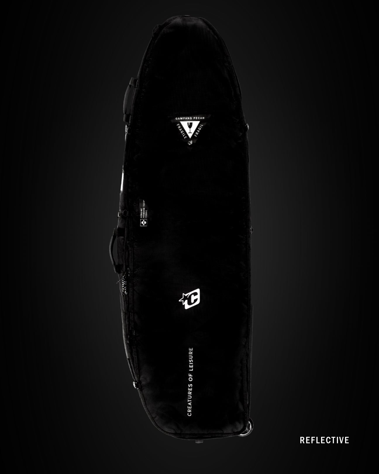 Creatures Shortboard Quad Wheely DT2.0 : Black