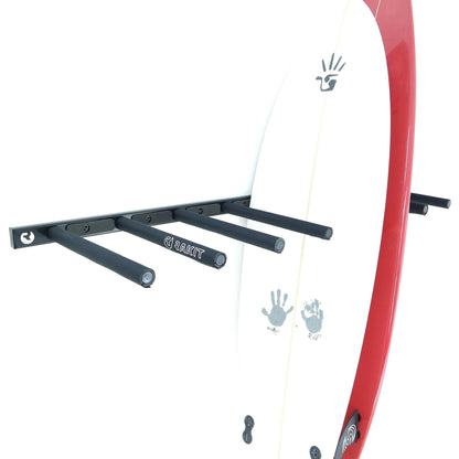 The Quiver 4 Board Surf Rack - Rakit Systems SURFBOARD RACK CAPE TOWN Board rack Surfrack
