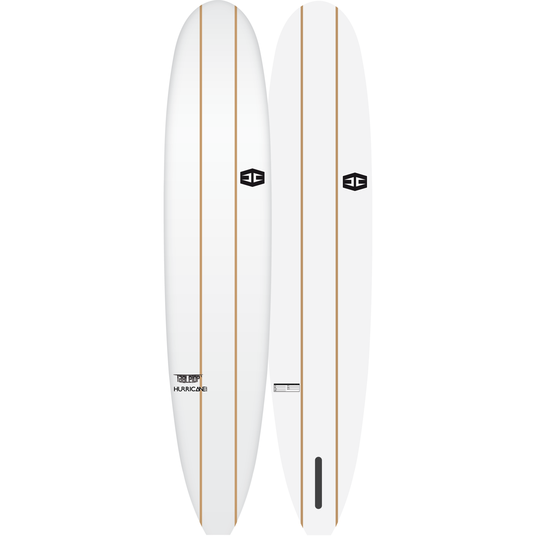 Hurricane Surf - Table Top Longboard - (PU) - Pollywog