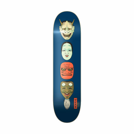 Verb - Skateboard - Deck Only - Adam Hill Mask (Size 8,25)