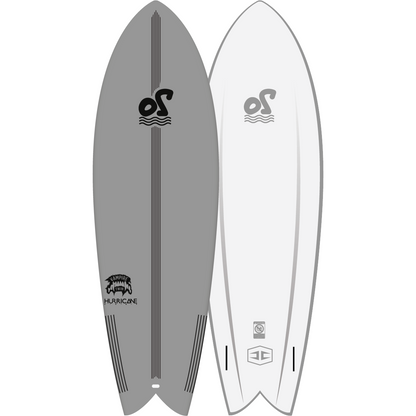 Ocean Storm - Vampire Twin Soft Top Surfboard