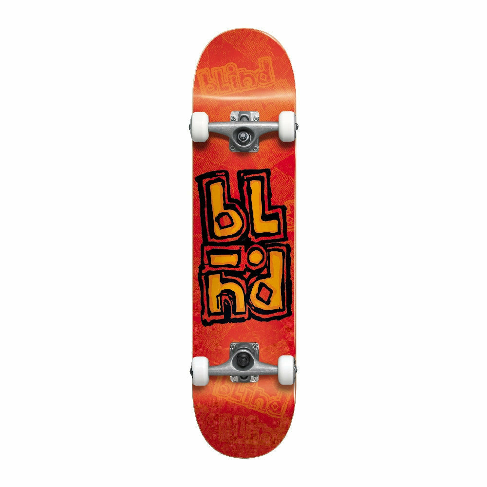 Blind - Skateboard - Complete - OG Stacked Stamped - Orange (Size 8,0)