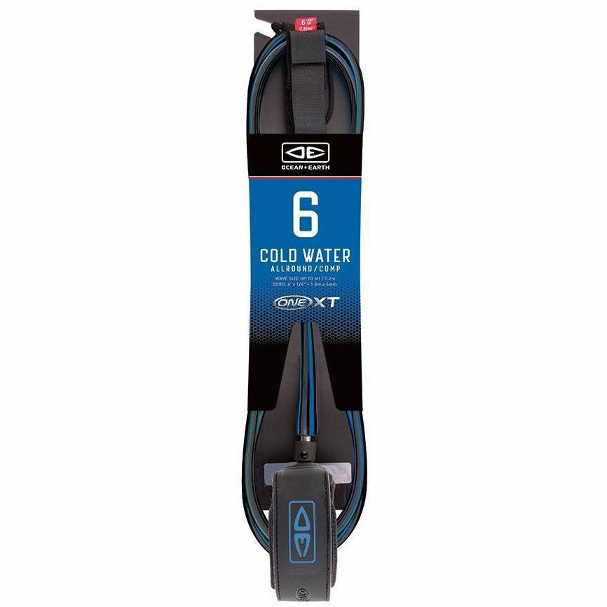 Ocean and Earth - Leash 6' Cold Water Comp ONE XT