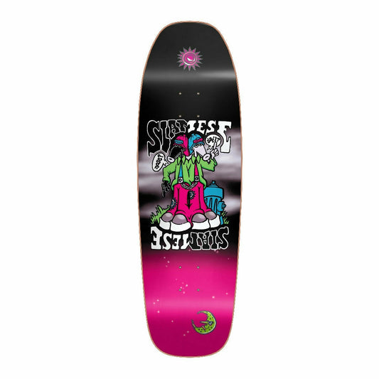 New Deal - Skateboard - Deck Only - Siamese - Slick (Size 9,45)