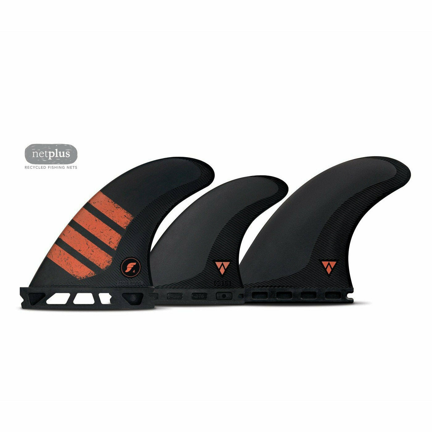 Futures - F4 5-FIN SET Alpha - Small (Carbon/Red)